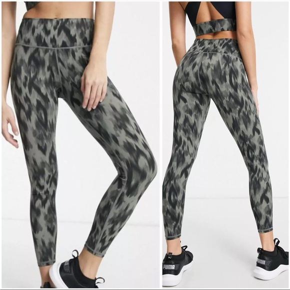 Varley Luna High Rise Stretch Aztec Animal Print Leggings Size XS - Picture 1 of 6